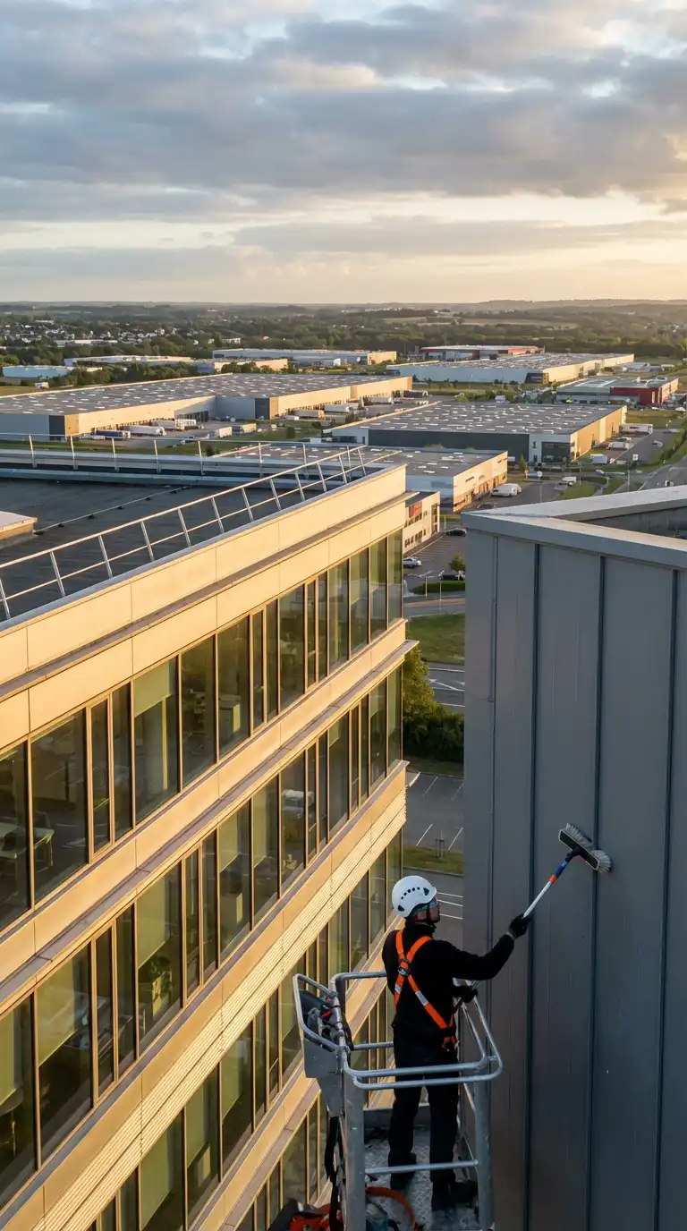 Nettoyage Bardage - Expertise Le Mans